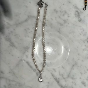 Pearl/Diamond choker